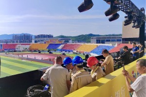 开云APP-国网长汀县供电公司：全力护航“闽超”赛事 长汀万人体育场保电工作顺利完成